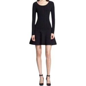 Rag & Bone black knit long sleeve dress size XXS